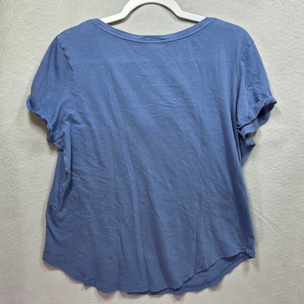 Polo‎ Ralph Lauren Womens Vneck Tshirt Pink Pony Logo Large Tee Preppy Casual - Picture 2 of 7